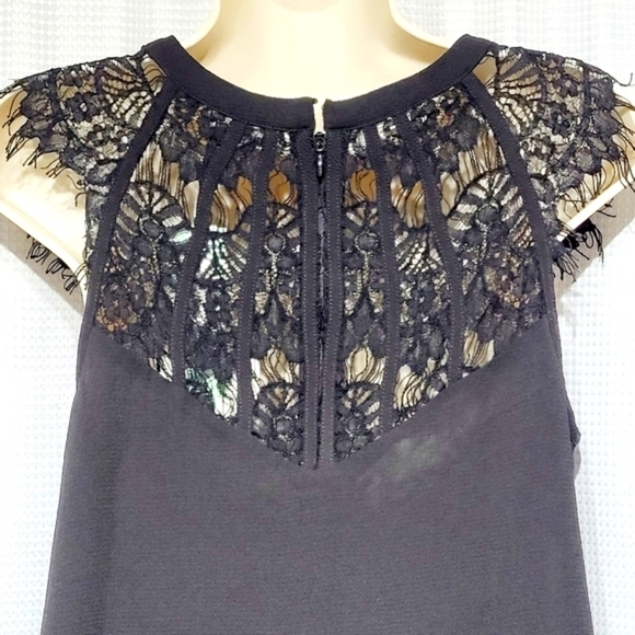 NWT 41 Hawthorn Eyelash Lace Blouse (S) - Picture 5 of 10